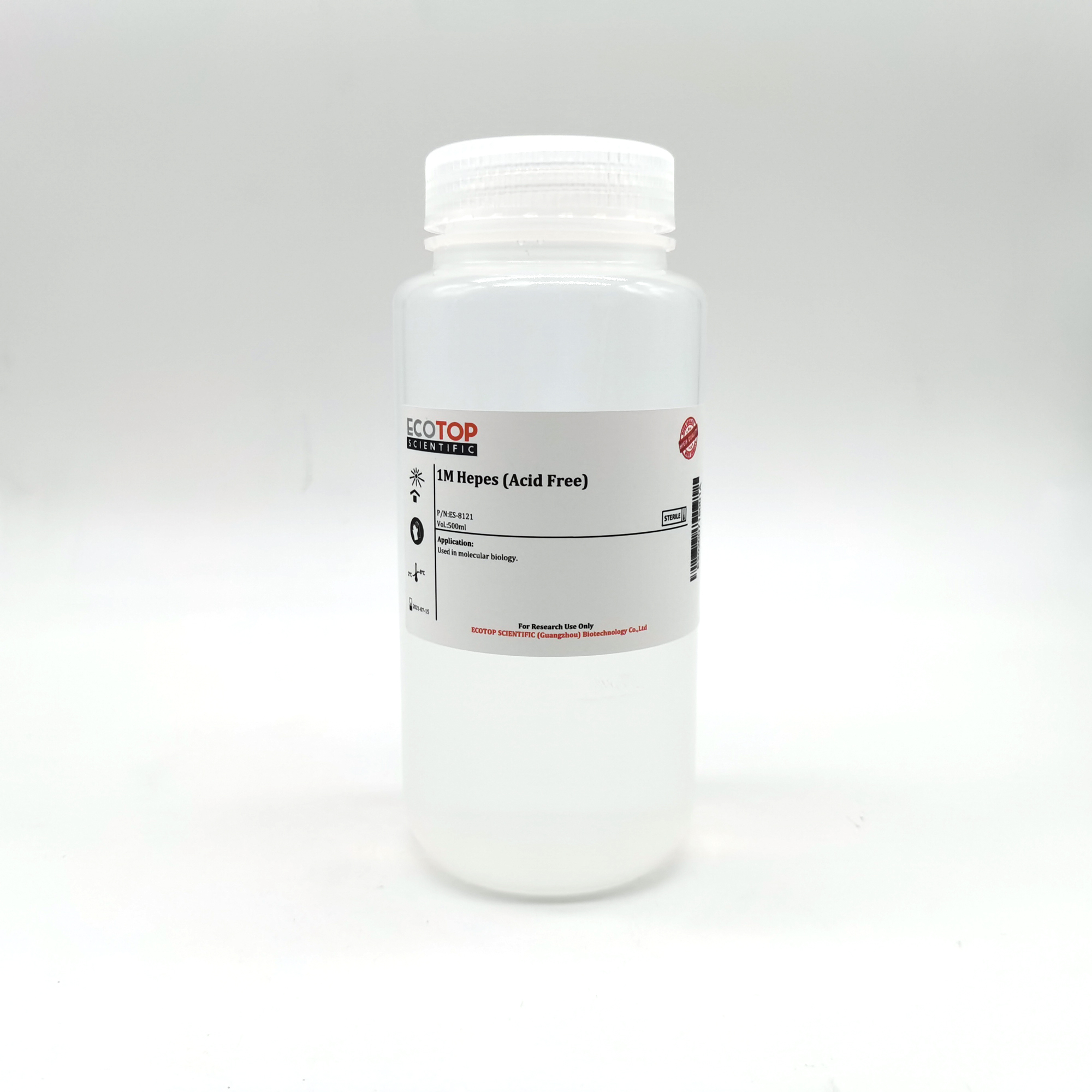 1M Hepes (Acid Free,Sterile)-500ml