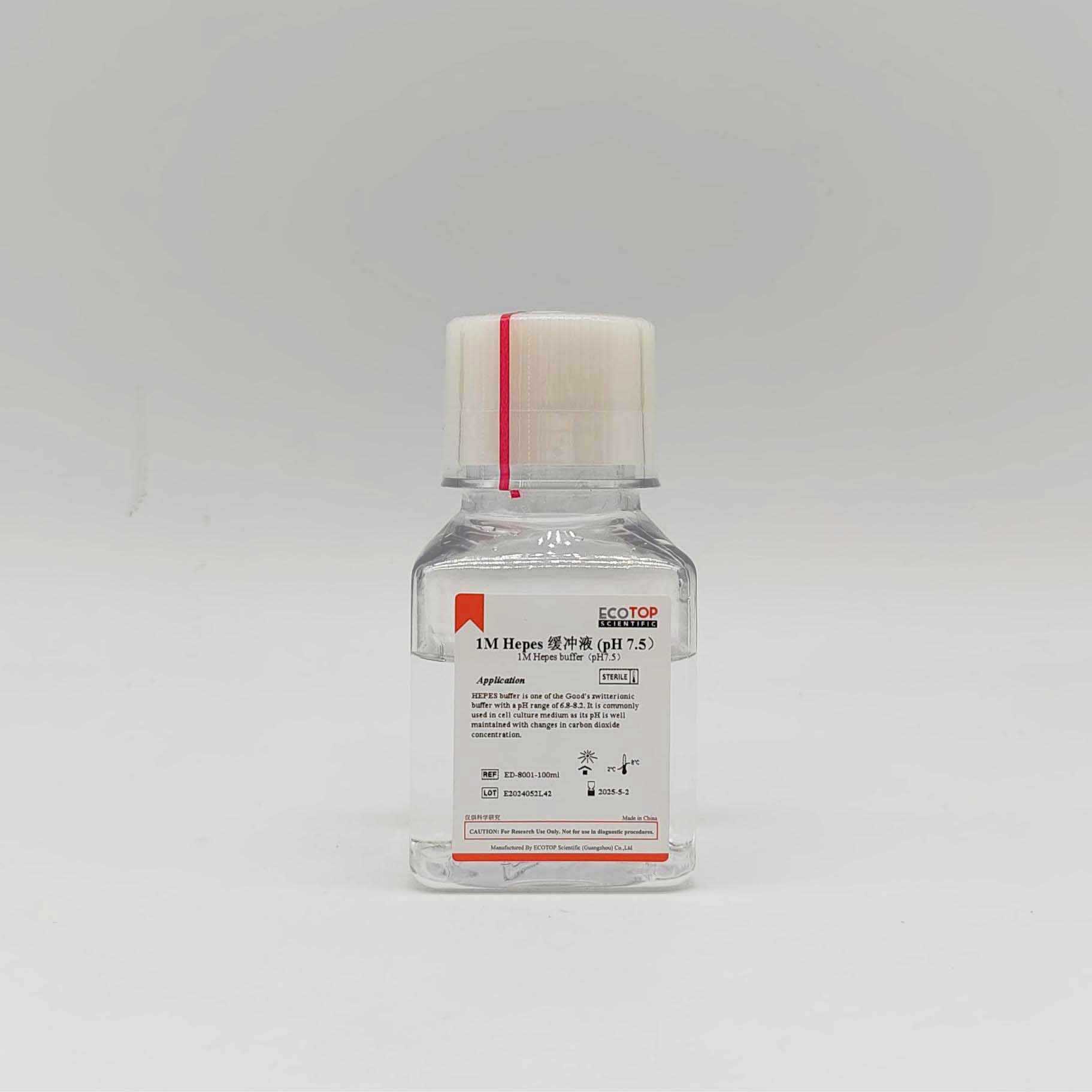 1M HEPES溶液 （无菌，pH7.5）-100ml